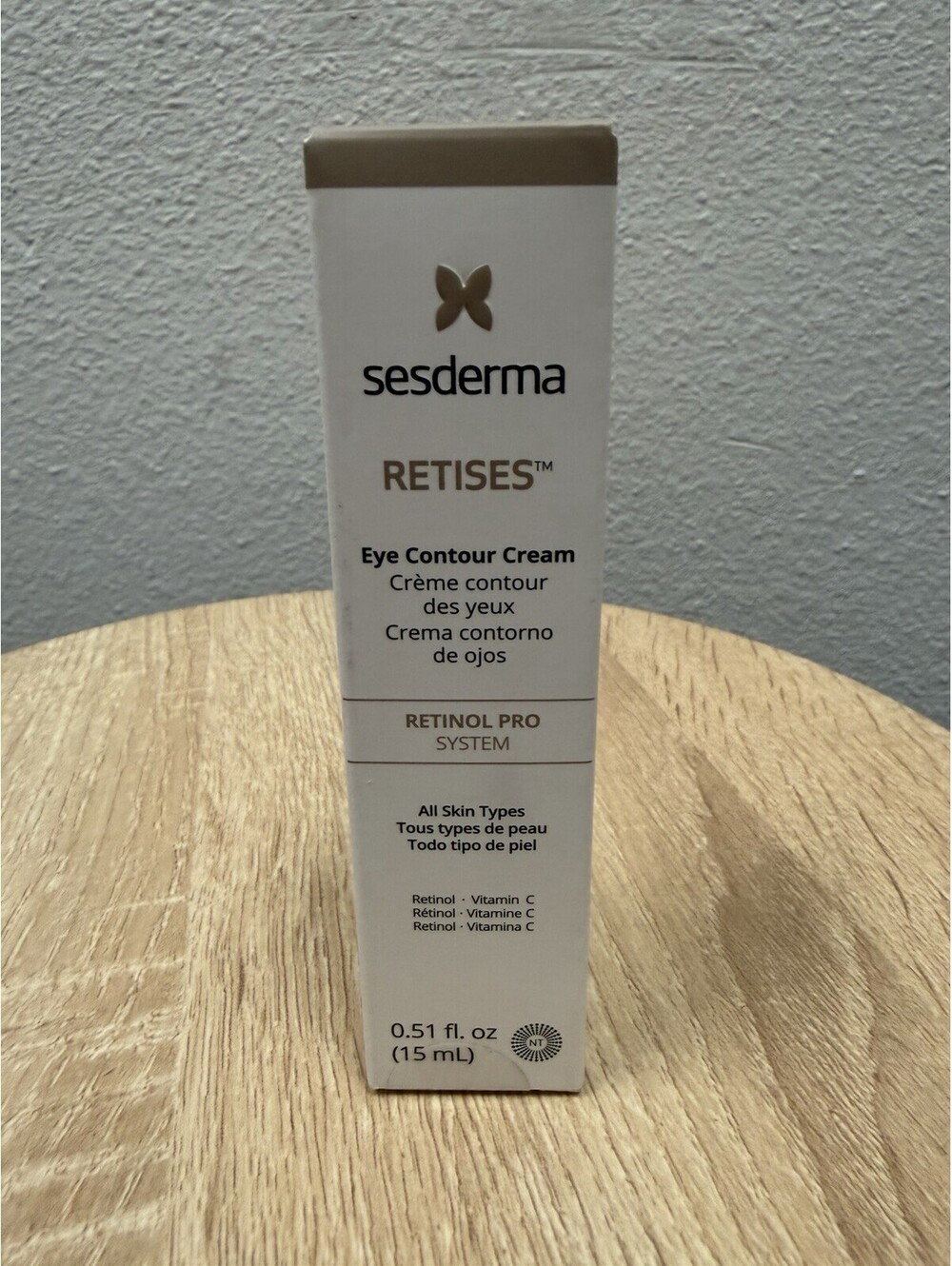 Sesderma RETISES Ceramic Eye Contour Anti-Aging Eye Cream 0.5 fl. Oz